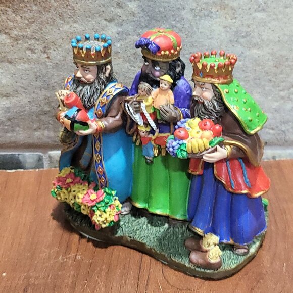 International Santa Claus Collection The Three Kings Nicaragua Figurine 1993 - Picture 8 of 10